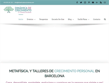 Tablet Screenshot of dinamicadecrecimiento.com